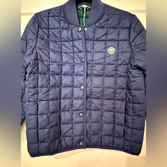 Navy Wimbledon Quilted Jacket - Picture 4 of 8